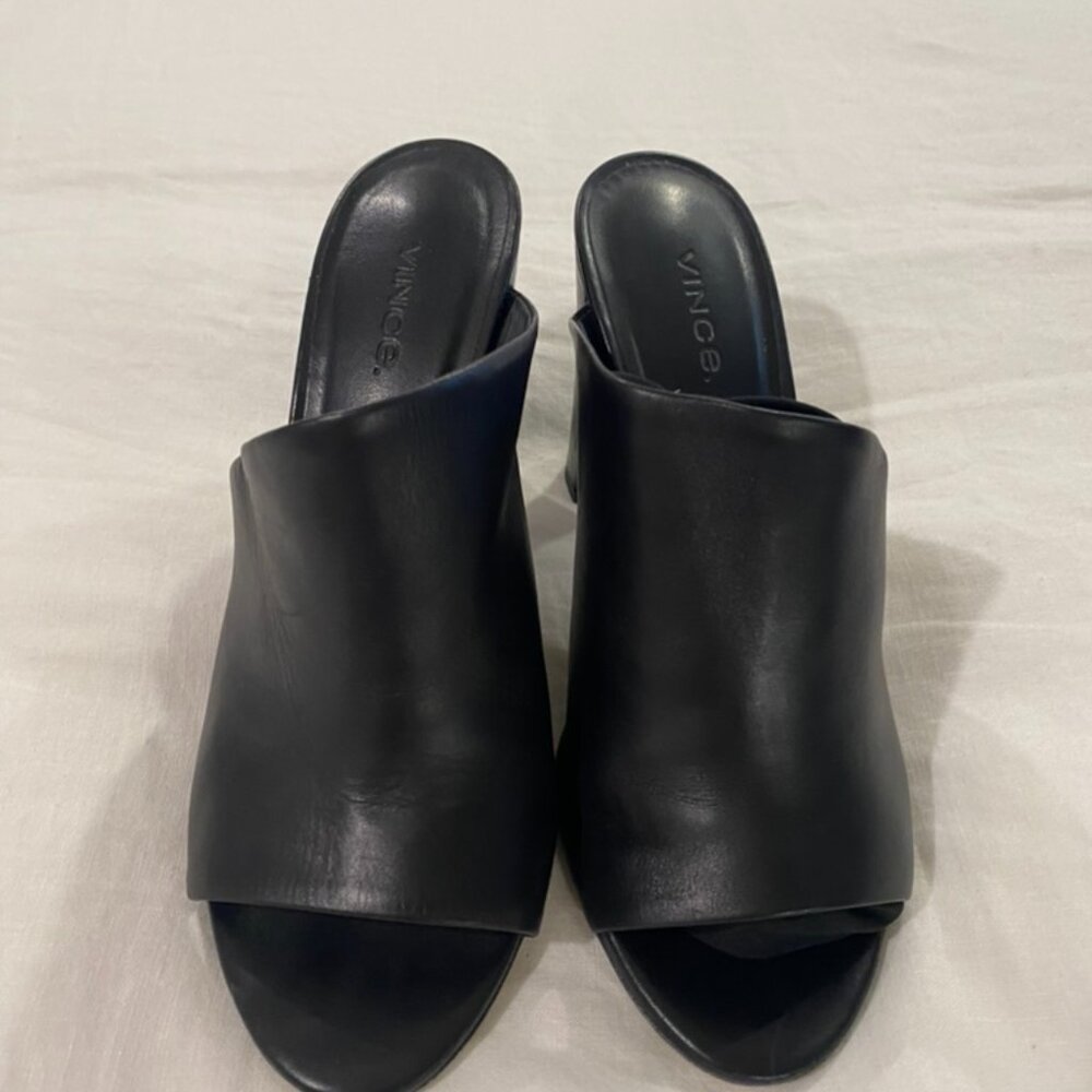 Vince Alora Leather Mule Size 7.5